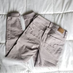 American Eagle distressed Skinny Jeans Jegging 00